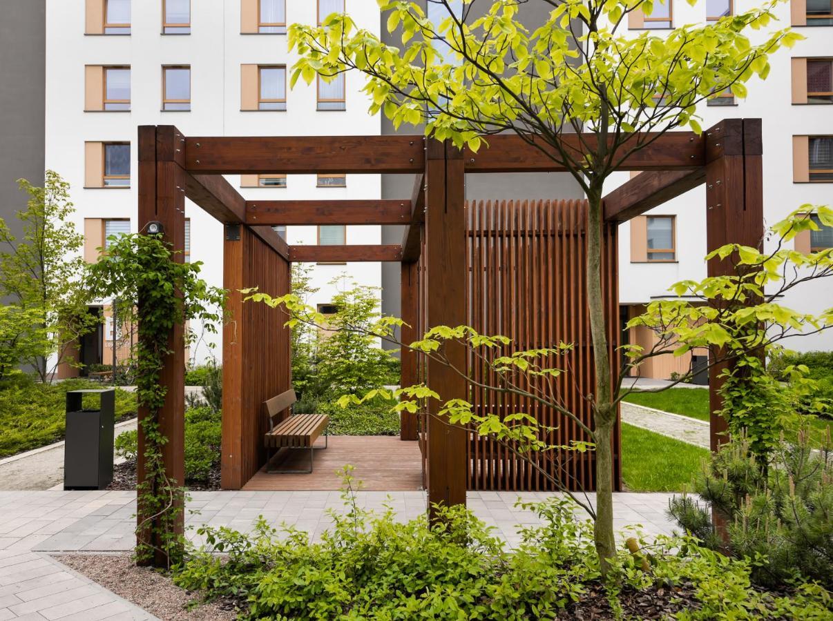 Wola Skwer Sunny Apartment وارسو المظهر الخارجي الصورة